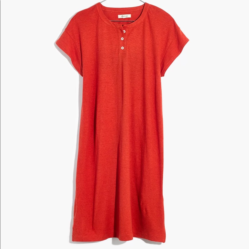 Madewell Henley Tee Dress